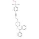 4-[4-(Diphenylmethoxy)-1-piperidinyl]-1-[4-[(2-hydroxy-1,1-dimethyl)ethyl]phenyl]butyne - chemical structure image