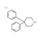 4,4-Diphenylpiperidine hydrochloride (CAS 63675-71-8) - chemical structure image