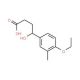4-(4-Ethoxy-3-methyl-phenyl)-4-hydroxy-butyric acid (CAS 879053-56-2) - chemical structure image