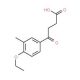 4-(4-Ethoxy-3-methyl-phenyl)-4-oxo-butyric acid (CAS 150435-98-6) - chemical structure image