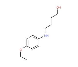4-(4-Ethoxy-phenylamino)-butan-1-ol (CAS 356539-16-7) - chemical structure image