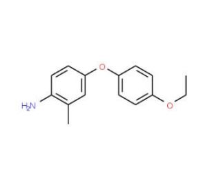 4-(4-Ethoxyphenoxy)-2-methylaniline - chemical structure image