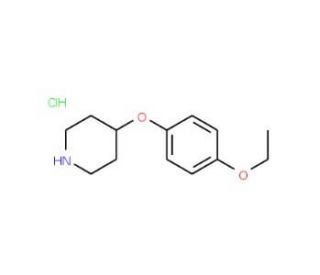 4-(4-Ethoxyphenoxy)piperidine hydrochloride - chemical structure image