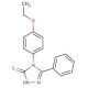 4-(4-ethoxyphenyl)-5-phenyl-4H-1,2,4-triazole-3-thiol (CAS 299922-17-1) - chemical structure image