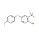 4-(4-Ethylphenoxy)-2-(trifluoromethyl)aniline - chemical structure image