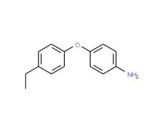4-(4-Ethylphenoxy)aniline (CAS 41295-21-0) - chemical structure image