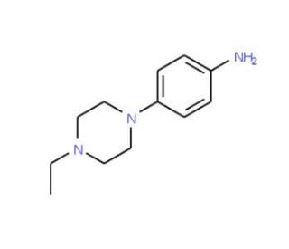 4-(4-ethylpiperazin-1-yl)aniline (CAS 115619-01-7) - chemical structure image