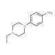 4-(4-ethylpiperazin-1-yl)aniline (CAS 115619-01-7) - chemical structure image