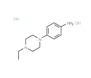 4-(4-ethylpiperazin-1-yl)aniline dihydrochloride - chemical structure image