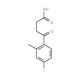 4-(4-Fluoro-2-methyl-phenyl)-4-oxo-butyric acid - chemical structure image