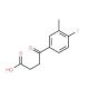 4-(4-Fluoro-3-methyl-phenyl)-4-oxo-butyric acid (CAS 349-22-4) - chemical structure image