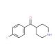 4-(4-Fluorobenzoyl)piperidine (CAS 56346-57-7) - chemical structure image