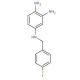 4-(4-Fluorobenzylamino)-1,2-phenylenediamine (CAS 491871-67-1) - chemical structure image