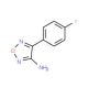 4-(4-fluorophenyl)-1,2,5-oxadiazol-3-amine - chemical structure image