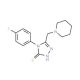 4-(4-fluorophenyl)-5-(piperidin-1-ylmethyl)-4H-1,2,4-triazole-3-thiol - chemical structure image
