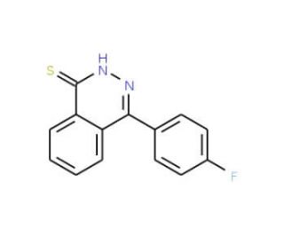 4-(4-fluorophenyl)phthalazine-1-thiol - chemical structure image