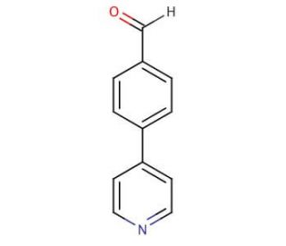 4-(4-Formylphenyl)pyridine (CAS 99163-12-9) - chemical structure image