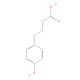 4-(4-Hydroxyphenyl) butyric acid (CAS 7021-11-6) - chemical structure image
