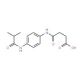 4-[4-(Isobutyrylamino)anilino]-4-oxobutanoic acid - chemical structure image