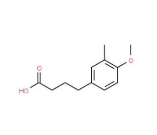 4-(4-Methoxy-3-methyl-phenyl)-butyric acid - chemical structure image