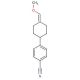 4-(4-methoxymethylene cyclohexyl)-benzonitrile - chemical structure image