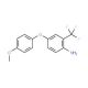 4-(4-Methoxyphenoxy)-2-(trifluoromethyl)aniline - chemical structure image