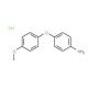 4-(4-Methoxyphenoxy)aniline hydrochloride - chemical structure image