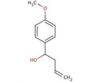 4-(4-Methoxyphenyl)-1-buten-4-ol (CAS 24165-60-4) - chemical structure image