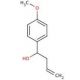 4-(4-Methoxyphenyl)-1-buten-4-ol (CAS 24165-60-4) - chemical structure image