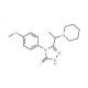 4-(4-methoxyphenyl)-5-(1-piperidin-1-ylethyl)-4H-1,2,4-triazole-3-thiol - chemical structure image