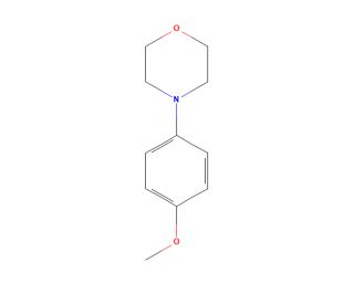 4-(4-Methoxyphenyl)morpholine (CAS 27347-14-4) - chemical structure image