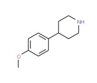 4-(4-Methoxyphenyl)piperidine (CAS 67259-62-5) - chemical structure image