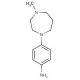 4-(4-methyl-1,4-diazepan-1-yl)aniline (CAS 219132-82-8) - chemical structure image