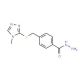 4-(4-Methyl-4H-[1,2,4]triazol-3-ylsulfanylmethyl)-benzoic acid hydrazide - chemical structure image