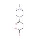 4-(4-Methyl-piperazin-1-yl)-4-oxo-butyric acid (CAS 72547-44-5) - chemical structure image