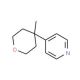 4-(4-Methyl-tetrahydro-pyran-4-yl)-pyridine - chemical structure image