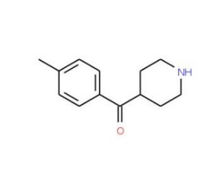 4-(4-Methylbenzoyl)-piperidine (CAS 74130-04-4) - chemical structure image