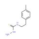 4-(4-Methylphenethyl)-3-thiosemicarbazide (CAS 206761-75-3) - chemical structure image