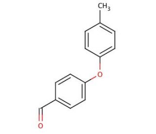 4-(4-Methylphenoxy)benzaldehyde (CAS 61343-83-7) - chemical structure image
