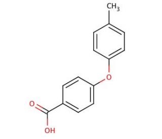 4-(4-Methylphenoxy)benzoic acid (CAS 21120-65-0) - chemical structure image