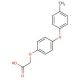 [4-(4-methylphenoxy)phenoxy]acetic acid - chemical structure image
