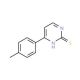 4-(4-Methylphenyl)-2-pyrimidinethiol (CAS 477859-71-5) - chemical structure image