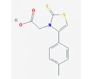 [4-(4-methylphenyl)-2-thioxo-1,3-thiazol-3(2H)-yl]acetic acid (CAS 554407-96-4) - chemical structure image