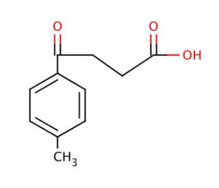 4-(4-Methylphenyl)-4-oxobutyric acid (CAS 4619-20-9) - chemical structure image