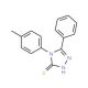 4-(4-methylphenyl)-5-phenyl-4H-1,2,4-triazole-3-thiol (CAS 63314-58-9) - chemical structure image
