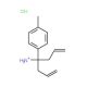 4-(4-Methylphenyl)hepta-1,6-dien-4-aminium chloride - chemical structure image