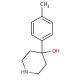 4-(4-methylphenyl)piperidin-4-ol (CAS 57988-60-0) - chemical structure image