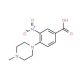4-(4-Methylpiperazino)-3-nitrobenzene-carboxylic acid (CAS 137726-00-2) - chemical structure image