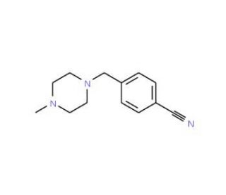 4-(4-Methylpiperazinomethyl)benzonitrile (CAS 125743-63-7) - chemical structure image