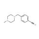 4-(4-Methylpiperazinomethyl)benzonitrile (CAS 125743-63-7) - chemical structure image
